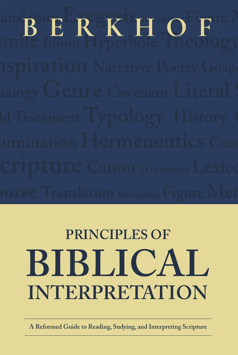 Principles of Biblical Interpretation — front cover